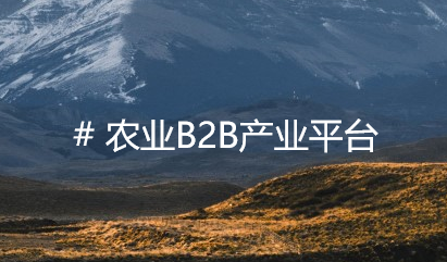 央企农业B2B平台助力供应链升级